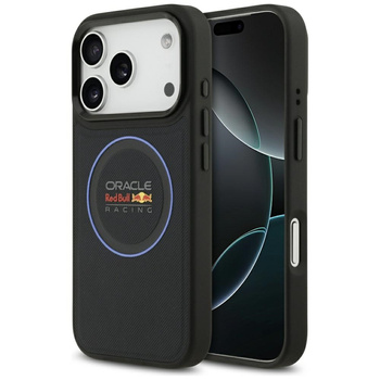 Etui Red Bull Meshed Blue Ring & Metal   Buttons MagSafe do iPhone 17 Pro granatowy
