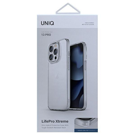 Etui Uniq LifePro Xtreme na iPhone 13 Pro / 13 - przezroczyste