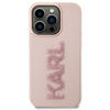 KARL LAGERFELD ETUI HARDCASE DO IPHONE 15 PRO 6.1 Z 3D LOGO RUBBER GLITTER