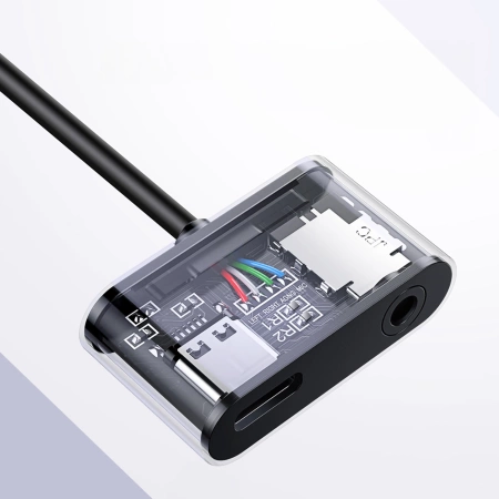 UGREEN ADAPTER AUDIO USB-C DO MINI JACK 3.5MM DO SMARTFONÓW IPHONE 12 13 14