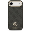 Etui Guess 4G Strass Logo MagSafe do iPhone Air czarny