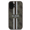 GUESS POKROWIEC HARDCASE DO IPHONE 16 PLUS 6.7 DO MAGSAFE STRIPES PRINTED