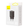 Baseus Super Si Pro szybka ładowarka USB / USB Typ C 30W Power Delivery Quick Charge czarny (CCSUPP-E01)