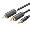 UGREEN KABEL AUDIO 2X RCA CINCH DO JACK 3.5 MM 10M DO AUDIO SYSTEMÓW
