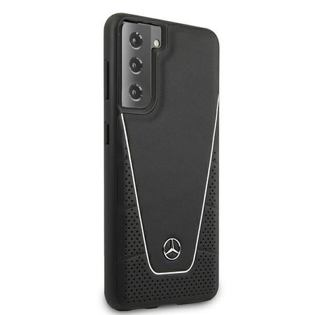 Etui Mercedes Dynamic Line na Samsung Galaxy S21 - czarne