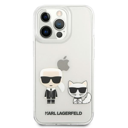 KARL LAGERFELD ETUI HARDCASE TRANSPARENT DO IPHONE 13 PRO MAX 6,7 KARL &