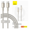 BASEUS KABEL USB-C DO USB-C 100W PD DO TELEFONÓW 1M ZŁOTY SZYBKIE ŁADOWANIE