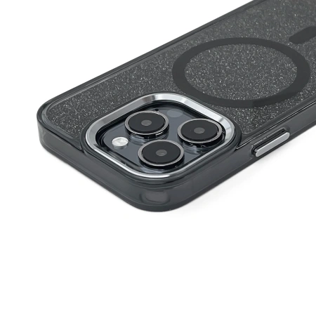 HURTEL ETUI BROKATOWE GLITTER CASE DO IPHONE 17 PRO KOMPATYBILNE Z MAGSAFE