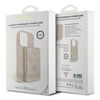 Zestaw Guess GUBPM5P14L4GEMGP iPhone14 Pro 6.1 hardcase + Powerbank 5000mAh MagSafe różowy/pink 4G Metal Logo