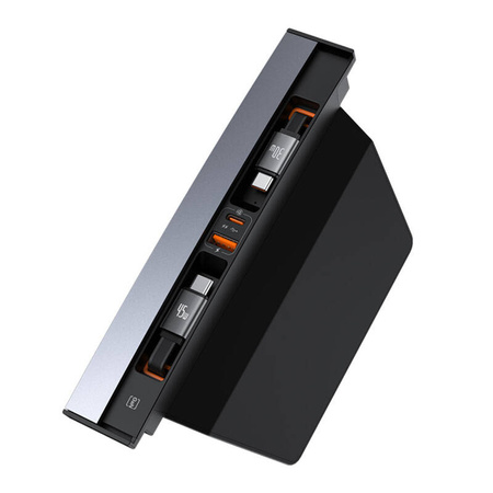 BASEUS HUB PRZEJŚCIÓWKA USB-C DO USB-C DO TESLA Z KABLEM 100W ŁADOWANIE