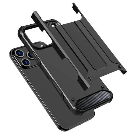 HURTEL ETUI HYBRID ARMOR DO IPHONE 17 PRO PANCERNE Z OCHRONA CAŁEGO
