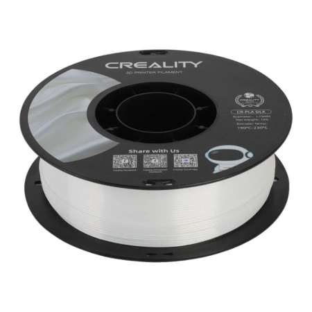 CREALITY FILAMENT PLA CR-SILK DO DRUKAREK 3D 1.75MM BIAŁY DOSKONAŁA