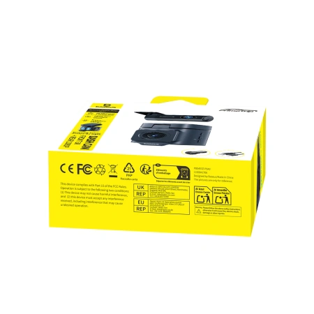 Kamera samochodowa Baseus PrimeTrip VD1 wideorejestrator 2K+1080p - czarna