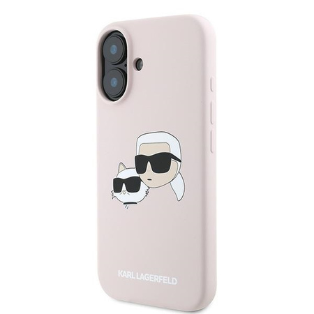 KARL LAGERFELD POKROWIEC MAGNETYCZNY DO IPHONE 16 PLUS HARDCASE SILIKONOWE