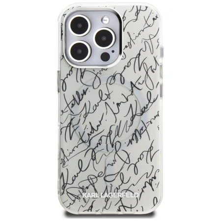 KARL LAGERFELD ETUI IML KARL SCRIPT PATTERN MAGSAFE DO IPHONE 16 PRO