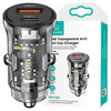 USAMS ŁADOWARKA SAMOCHODOWA 30W DO TELEFONÓW 1xUSB 1xUSB-C SZYBKI CHARGER