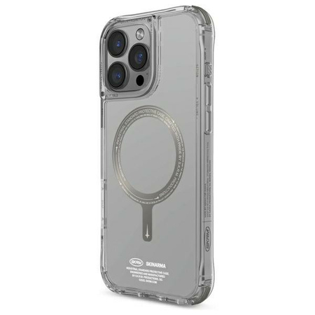Skinarma etui Saido iPhone 16 Pro 6.3 Magnetic Charging titanium