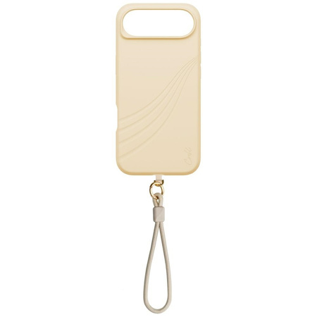 Etui UNIQ Coehl Serina do iPhone Air Magnetic Charging beżowy
