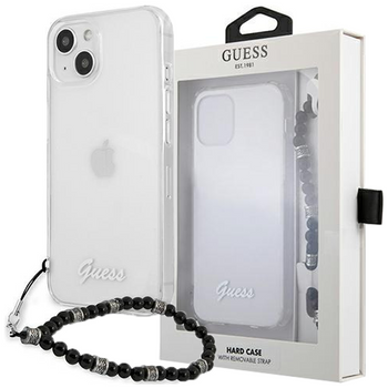 Guess GUHCP13SKPSBK iPhone 13 mini 5,4" Transparent hardcase Black Pearl