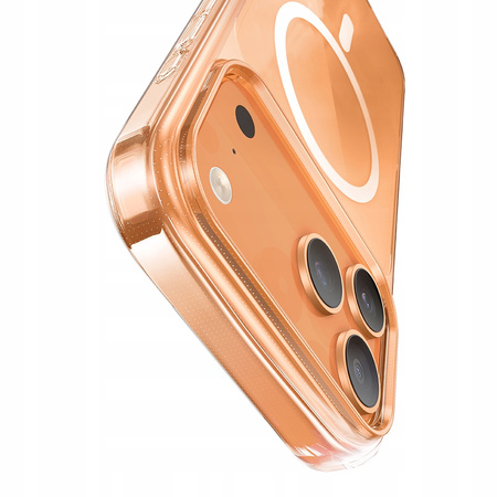 MCDODO ETUI MAGNETYCZNE CLEAR CASE WZMOCNIONE DO MAGSAFE IPHONE 17 PRO