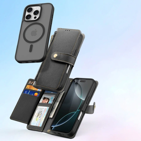 DUX DUCIS ETUI SKÓRZANE LAWA DO IPHONE 16 PRO PRESTIŻ I OCHRONA NA CO DZIEŃ