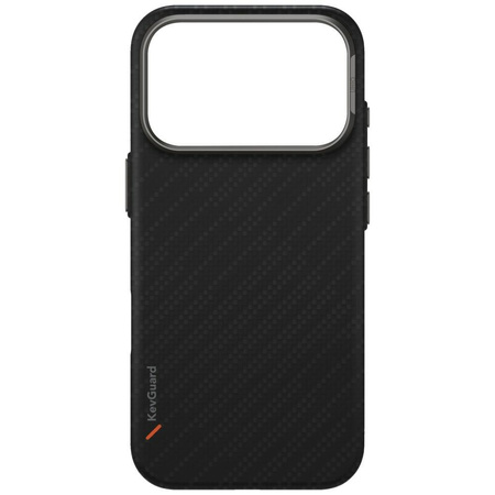 Etui UNIQ Keva EDGE do iPhone 17 Pro Magclick Charging czarny