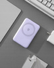 INNOSTYLE POWERMAG 2W1 SZYBKI POWERBANK INDUKCYJNY DO MAGSAFE 10000MAH STOJAK FIOLETOWY