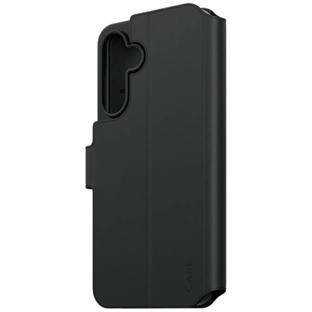 Etui CARE by PanzerGlass Feature Wallet Kickstand na Samsung Galaxy A56 5G - czarne