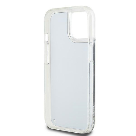 DKNY ETUI HARDCASE DO IPHONE 15 14 13 6.1 LIQUID GLITTER Z DODATKOWYM LOGO