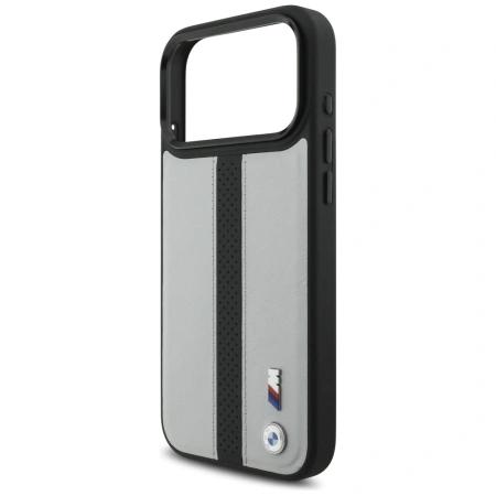 BMW ETUI M PERFORATED STRIPE LOGO DO MAGSAFE IPHONE 17 PRO MAX STYLOWY
