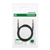 Ugreen kabel przewód AUX mini jack 3.5mm (męski) - mini jack 3,5mm (męski) 2m czarny (AV183)