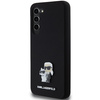 KARL LAGERFELD CASE DO SAMSUNG S24+ S926 SILICONE KARL&CHOUPETTE METAL PIN