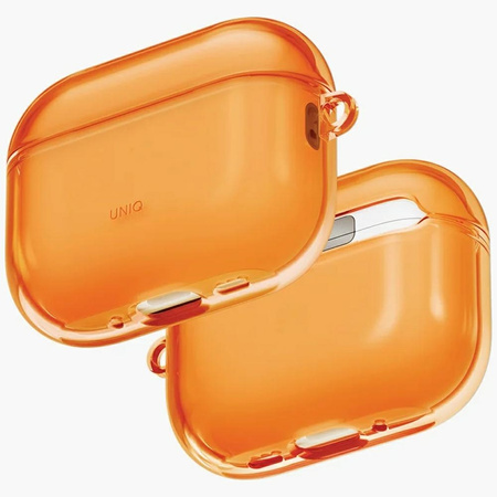 Etui UNIQ Glase do AirPods Pro 3 pomarańczowy
