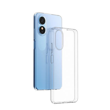 Ultra Clear 0.5mm etui do Oppo A17 cienki pokrowiec przezroczyste