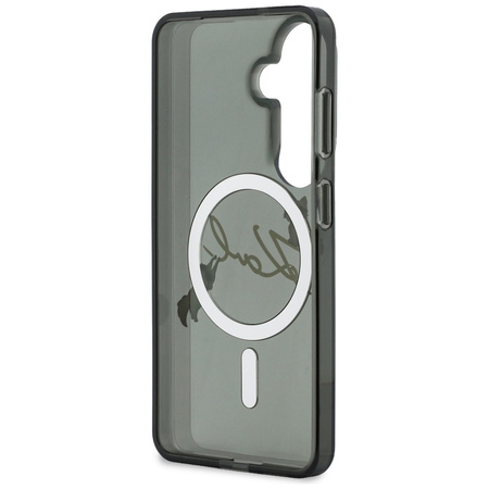 Etui Karl Lagerfeld IML KC Script        MagSafe do Samsung Galaxy S26 Plus czarny