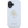 GUESS ETUI TPU DO IPHONE 16 Z LOGO 4G SMALL CLASSIC ZAMIENNE NA MAGNETYCZNE