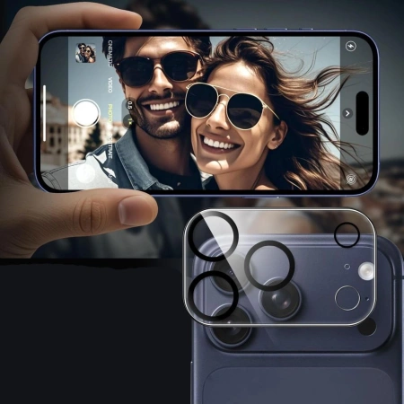 TECH-PROTECT OSŁONA CAM FIT+ DO IPHONE 17 PRO MAX OCHRONA KAMERY Z PEŁNYM