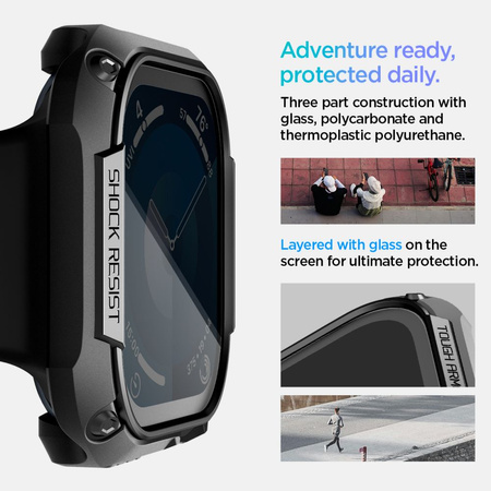 SPIGEN ETUI TOUGH ARMOR DO APPLE WATCH 10 46MM INNOWACYJNY DESIGN I OCHRONA