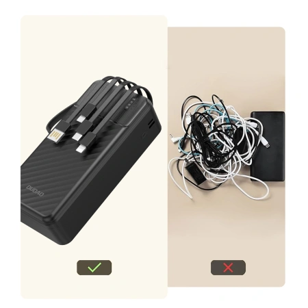 DUDAO POWERBANK AKUMULATOR PRZENOSNY DO TELEFON IPHONE SAMSUNG 30000MAH