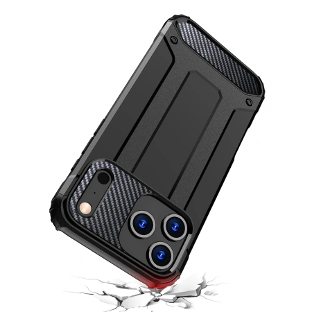 HURTEL ETUI HYBRID ARMOR DO IPHONE 17 PRO PANCERNE Z OCHRONA CAŁEGO