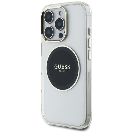 GUESS ETUI CASE POKROWIEC MAGNETYCZNY DO IPHONE 16 PRO DO MAGSAFE LOGO