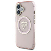 GUESS ETUI DO IPHONE 16 TPU MAGNETYCZNE Z LOGO METAL MOUNTAIN DO MAGSAFE