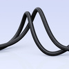 MCDODO KABEL USB-C SZYBKIE ŁADOWANIE DO SAMSUNG XIAOMI TYP C 6A 100W 1M LED