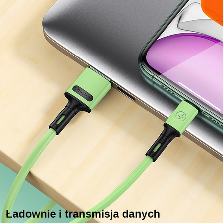 USAMS KABEL MICRO USB DO SZYBKIEGO ŁADOWANIA 1M DO TELEFONÓW SAMSUNG HUAWEI