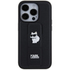 KARL LAGERFELD KLHCP14LGSACHPK ETUI HARDCASE DO IPHONE 14 PRO 6,1 GRIPSTAND