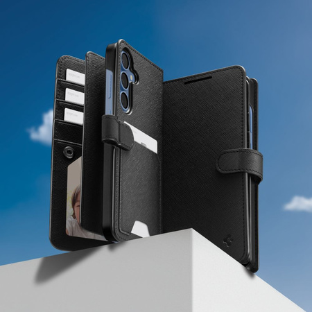 SPIGEN WALLET POKROWIEC DO GALAXY S25+ PLUS DO SAMSUNG Z WZMOCNIONĄ OCHRONĄ