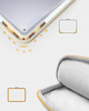 INNOSTYLE WODOODPORNA TORBA NA LAPTOPA 14 CALI CARRYLITE SLIM BEŻOWA DAMSKA