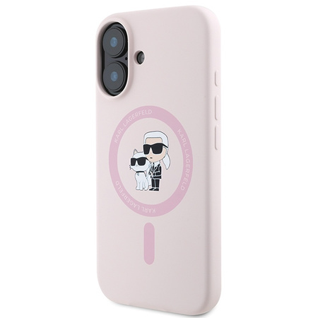KARL LAGERFELD KLHMP16MSCMKCRHP ETUI DO IPHONE 16 PLUS HARDCASE SILIKON