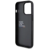 Etui BMW Leather Stamp Tricolor do iPhone 15 Pro Max - czarne