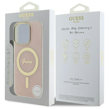 GUESS ETUI DO IPHONE 16 PRO MAX 6.9 DO MAGSAFE HARDCASE IML 4G POKROWIEC